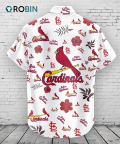 St. Louis Cardinals Hawaiian Shirt Tropical Beach