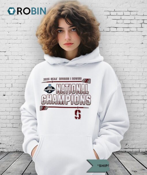 Stanford Cardinal 2025 Ncaa Rowing National Champions Logo Shirt