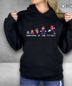 Survival Of The Fittest Mario Shirt Survival Of The Fittest Mario Shirt