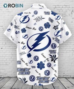 Tampa Bay Lightning Hawaiian Shirt Tropical Beach