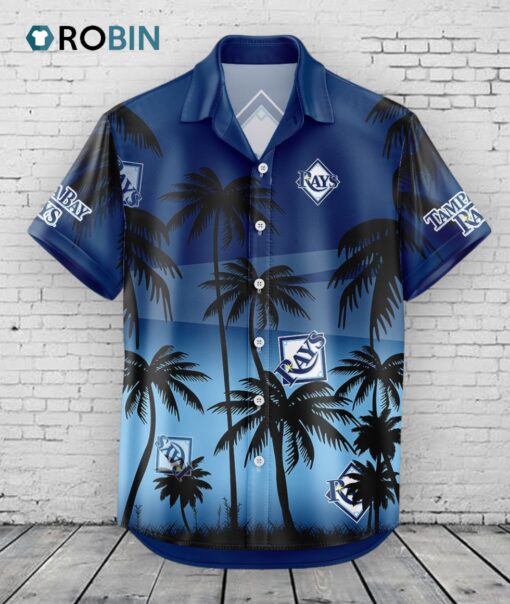 Tampa Bay Rays Hawaiian Shirt Coconut Tree
