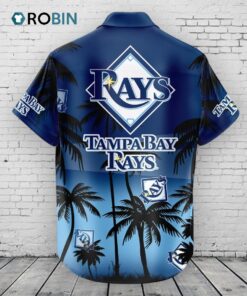 Tampa Bay Rays Hawaiian Shirt Coconut Tree