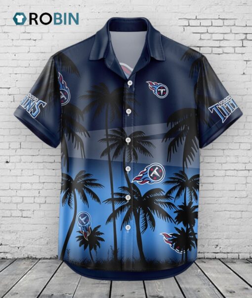 Tennessee Titans Hawaiian Shirt Coconut Tree