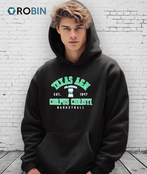 Texas A&m Corpus Christi Basketball Est 1947 Logo Shirt