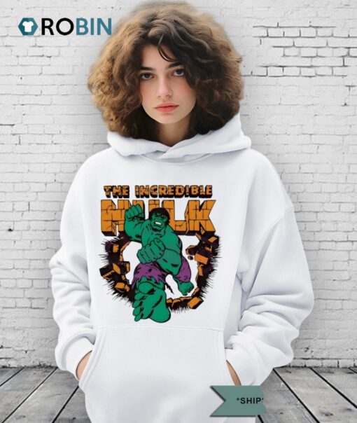 The Incredible Hulk Marvel Superhero Comic Shirt