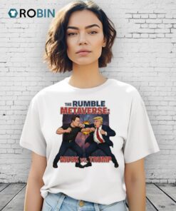 The Rumble Metaverse Elon Musk Vs Trump 2025 Shirt