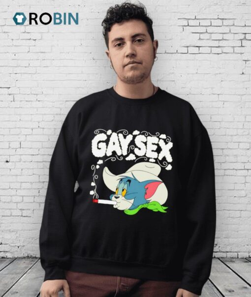Tom Smoking Gay Sex Shirt