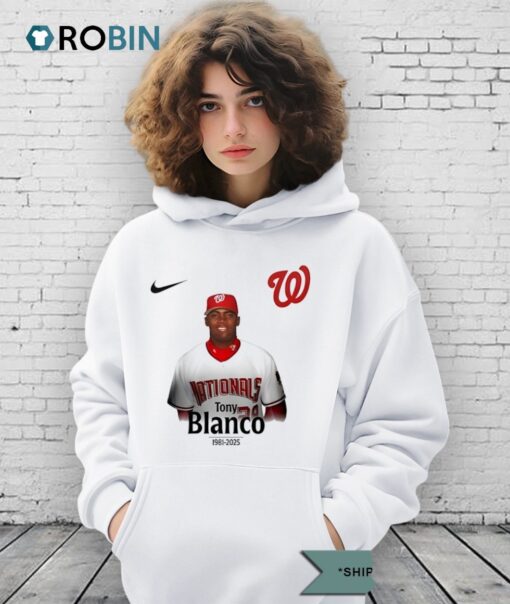 Tony Blanco Washington Nationals Washington Days Nike Shirt