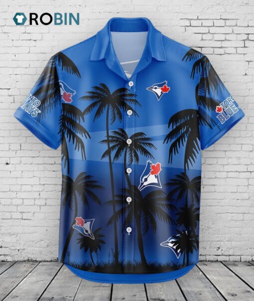 Toronto Blue Jays Hawaiian Shirt Coconut Tree