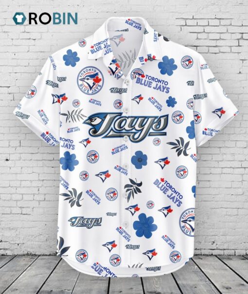 Toronto Blue Jays Hawaiian Shirt Tropical Beach