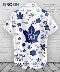 Toronto Maple Leafs Hawaiian Shirt Tropical Beach Toronto Maple Leafs Hawaiian Shirt Tropical Beach