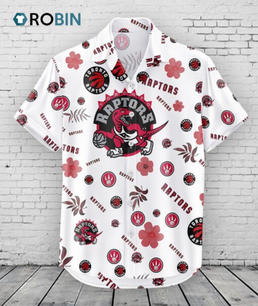Toronto Raptors Hawaiian Shirt Tropical Beach