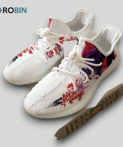 Touka Kirishima Shoes Custom Tokyo Ghoul Anime YZ Boost Sneakers