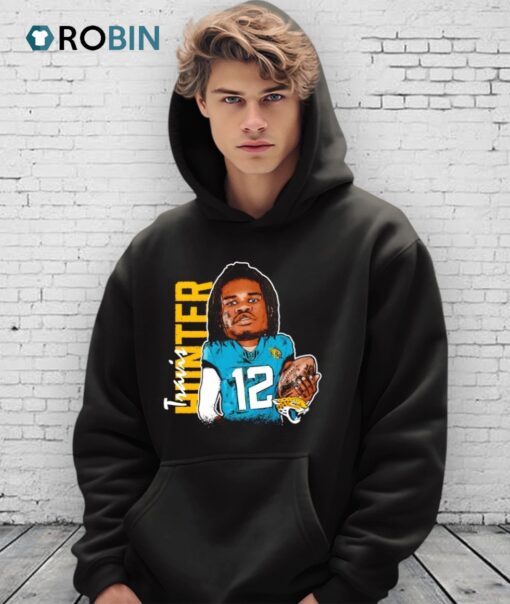 Travis Hunter Player Jacksonville Jaguars Football Portrait Shirt