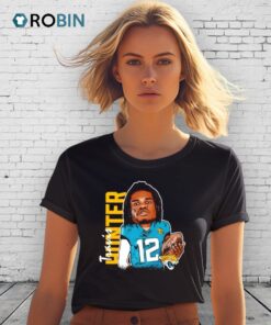 Travis Hunter Player Jacksonville Jaguars Football Portrait Shirt