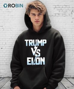 Trump Vs Elon Typography 2025 Shirt