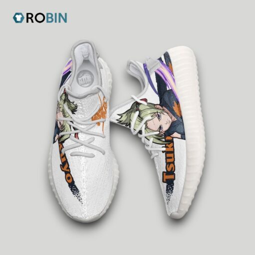Tsukuyo Shoes Custom Gintama Anime YZ Boost Sneakers