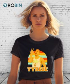 Tyrese Haliburton Indiana Pacers Basketball 2025 Retro Shirt