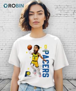 Tyrese Haliburton Nba Finals 2025 Indiana Pacers Basketball Shirt