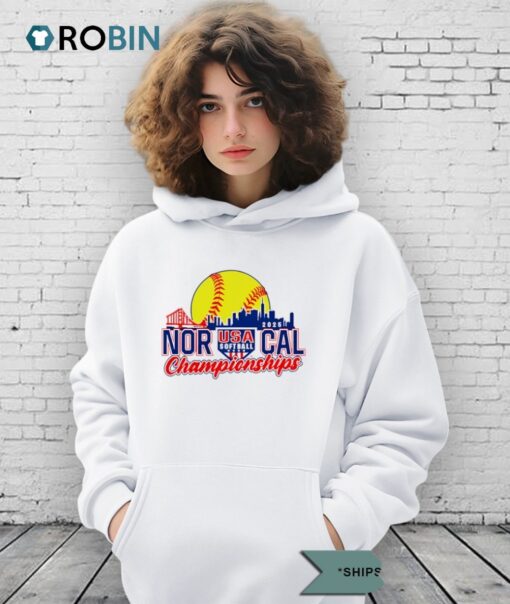 Usa Softball 2025 Norcal Championships Logo Shirt