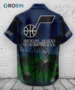 Utah Jazz Hawaiian Shirt Coconut Tree Utah Jazz Hawaiian Shirt Coconut Tree