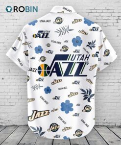 Utah Jazz Hawaiian Shirt Tropical Beach Utah Jazz Hawaiian Shirt Tropical Beach