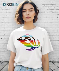 Utah Mammoth Happy Pride Month 2025 Logo Shirt