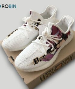 Vanessa Enoteca Shoes Custom Black Clover Anime YZ Boost Sneakers