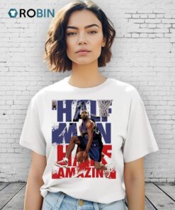 Vince Carter Toronto Raptors Half Man Half Amazing Shirt