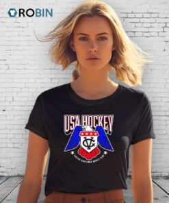 Violent Gentlemen Hockey Club Usa Hockey Logo Shirt
