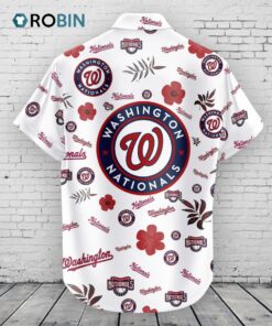 Washington Nationals Hawaiian Shirt Tropical Beach Washington Nationals Hawaiian Shirt Tropical Beach