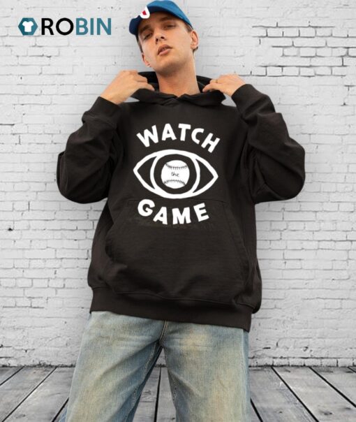 Watch The Game Baseball Shirt