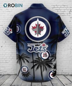 Winnipeg Jets Hawaiian Shirt Coconut Tree