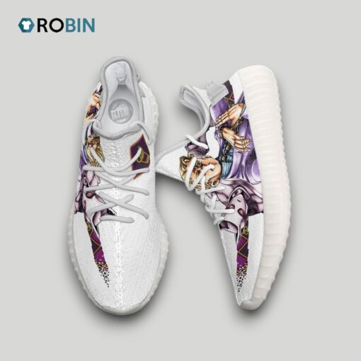 Yoshikage Kira Shoes Custom JoJo’s Bizarre Adventure Anime YZ Boost Sneakers