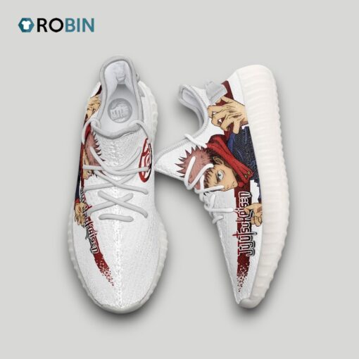 Yuji Itadori Shoes Custom Jujutsu Kaisen Anime YZ Boost Sneakers