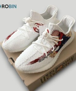 Yuji Itadori Shoes Custom Jujutsu Kaisen Anime YZ Boost Sneakers Yuji Itadori Shoes Custom Jujutsu Kaisen Anime YZ Boost Sneakers