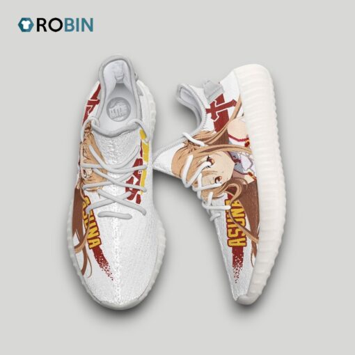 Yuuki Asuna Shoes Custom Sword Art Online Anime YZ Boost Sneakers