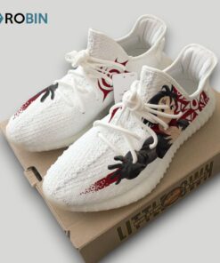 Zeldris Shoes Custom The Seven Deadly Sins Anime YZ Boost Sneakers Zeldris Shoes Custom The Seven Deadly Sins Anime YZ Boost Sneakers