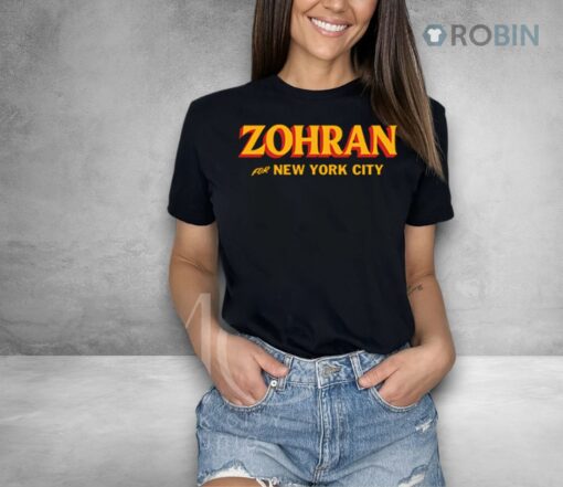 Zohran For New York City Shirt