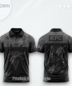 2025 Black Collection Canterbury Bankstown Bulldogs Limited Edition Polo Shirt