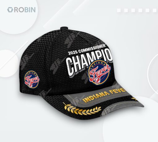 2025 Commissioner’s Cup Champions Indiana Fever Classic Cap