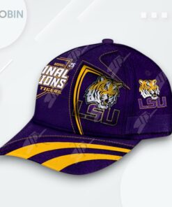 2025 NCAA Baseball National Champions LSU Tigers Classic Cap