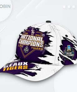 2025 NCAA Baseball National Champions LSU Tigers Geaux Tigers Special Edition Cap