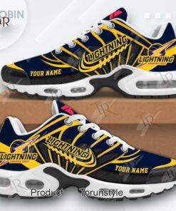 2025 Sunshine Coast Lightning Custom Name Sneaker Air Cushion 2025 Sunshine Coast Lightning Custom Name Sneaker Air Cushion