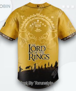 2025 The Lord Of The Rings X Detroit Tigers Limited Edition Baseball Jersey