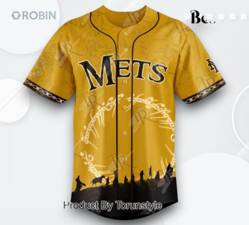 2025 The Lord Of The Rings X New York Mets Limited Edition Baseball Jersey