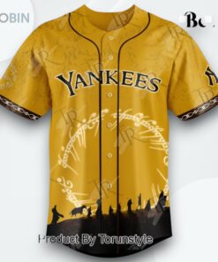 2025 The Lord Of The Rings X New York Yankees Limited Edition Baseball Jersey
