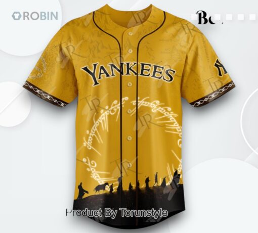 2025 The Lord Of The Rings X New York Yankees Limited Edition Baseball Jersey