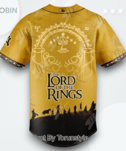 2025 The Lord Of The Rings X New York Yankees Limited Edition Baseball Jersey