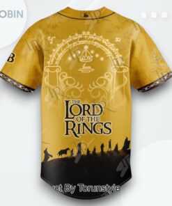 2025 The Lord Of The Rings X Tampa Bay Rays Limited Edition Baseball Jersey